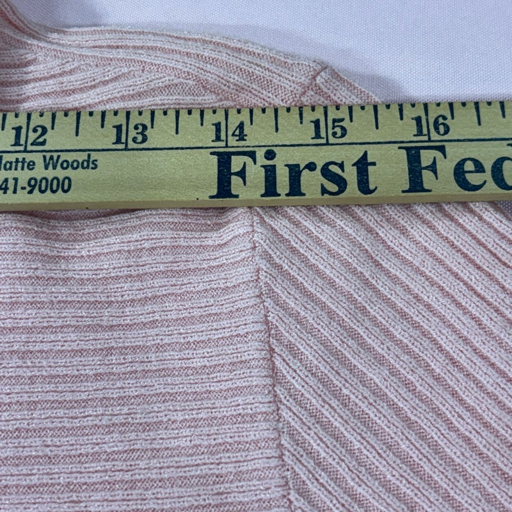 Investments Light Pink Cowl Neck Sweater. Size L. Great Condition. - Picture 10 of 13
